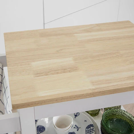 SoBuy Carrello Cucina Credenza Bianca L54P39A85cm,0 Cassetto FKW67-WN 5 SoBuy Carrello Cucina Credenza Bianca L54P39A85cm,0 Cassetto FKW67-WN - immagine 5