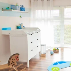 Relaxdays Pattumiera Vintage Con Pedale, Cestino Per La Spazzatura Per Bagno E Cucina, 5 Litri, Bianco -Wenko Negozio 11090369 5