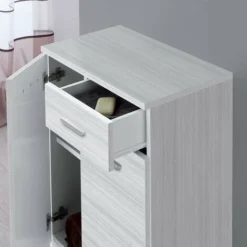 Base Doppia Bagno 2 Ante E Cassetto 60x35 Cm Finitura Grigio 8 Base Doppia Bagno 2 Ante E Cassetto 60x35 Cm Finitura Grigio -Wenko Negozio 11336916 4