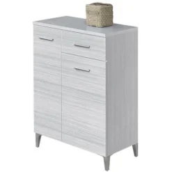 Base Doppia Bagno 2 Ante E Cassetto 60x35 Cm Finitura Grigio 9 Base Doppia Bagno 2 Ante E Cassetto 60x35 Cm Finitura Grigio -Wenko Negozio 11336916 5