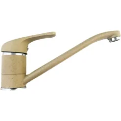 Rubinetto Miscelatore Cucina Classico, Sabbia Granito In Ottone Pesante Completo -Wenko Negozio 11989362 2