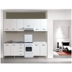 Base Cucina 30x50xH85 In Legno Bianco 8 Base Cucina 30x50xH85 In Legno Bianco -Wenko Negozio 12255808 4