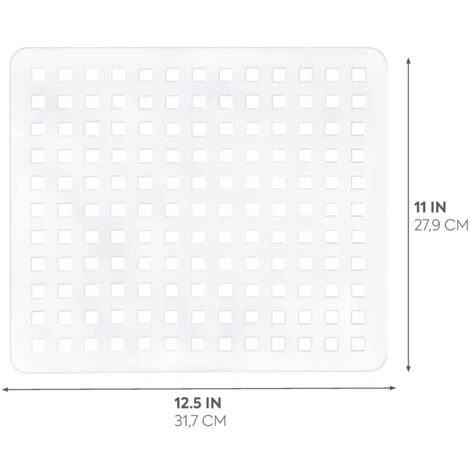 InterDesign Euro Tappetino, Vinile, Trasparente 3 InterDesign Euro Tappetino, Vinile, Trasparente - immagine 3