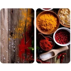 WENKO Coprifornelli In Vetro Spezie XL