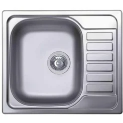 Elleci LIX125SACSX Sky 125 Lavello Inox 1 Vasca 58 Cm