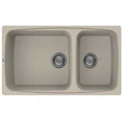 Elleci LGF45051 Fox 450 Lavello Granitek 2 Vasche 86 Cm Avena 7 Elleci LGF45051 Fox 450 Lavello Granitek 2 Vasche 86 Cm Avena -Wenko Negozio 14990551 4