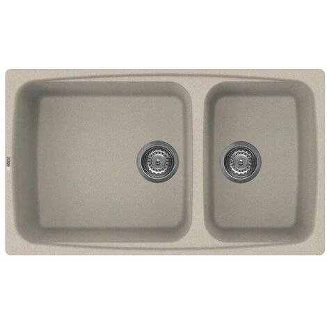 Elleci LGF45051 Fox 450 Lavello Granitek 2 Vasche 86 Cm Avena 4 Elleci LGF45051 Fox 450 Lavello Granitek 2 Vasche 86 Cm Avena - immagine 4