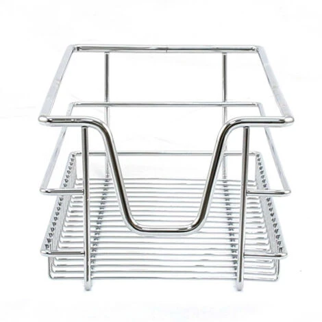 Cestelli Estraibili In Acciaio Per Cucina Cassetti Organizzazione Credenza Cesto In Acciaio Con Telaio E Binari Per Dispensa Da 30cm Organizza Unità 30 Cm Con Viti GRATIS - 3 Cesti 5 Cestelli Estraibili In Acciaio Per Cucina Cassetti Organizzazione Credenza Cesto In Acciaio Con Telaio E Binari Per Dispensa Da 30cm Organizza Unità 30 Cm Con Viti GRATIS - 3 Cesti - immagine 5