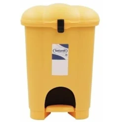 Tontarelli Pattumiera A Pedale Media Con Coperchio E Secchio Interno Estraibile