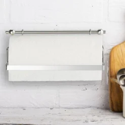 Relaxdays Set Portautensili Da Cucina, Effetto Acciaio Inox, Porta Rotoli, Scolapiatti, Asta Metallica, 6 Ganci, Argento 7 Relaxdays Set Portautensili Da Cucina, Effetto Acciaio Inox, Porta Rotoli, Scolapiatti, Asta Metallica, 6 Ganci, Argento -Wenko Negozio 15557839 3