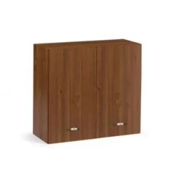 Pensile Cucina 80x32xH72 In Legno Noce Antico Noce