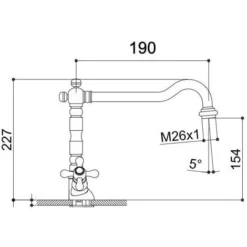 Rubinetto Per Lavabo Cucina Bronzato Stile Vintage Lavorato 5 Rubinetto Per Lavabo Cucina Bronzato Stile Vintage Lavorato -Wenko Negozio 15936839 2
