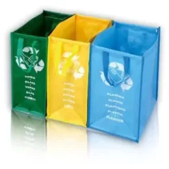 Mongardi 3 Borse Borsa Buste E Busta Colorate Pattumiera Raccolta Differenziata