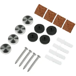 Mucola Parete Posteriore Della Cucina Paraspruzzi Specchio Paraspruzzi Per Cucina Vetro Di Protezione Da Parete 6mm ESG Trasparente - 90x40CM -Wenko Negozio 16984656 4