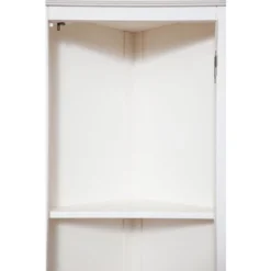 Angoliera Country In Legno Massello Di Tiglio Finitura Bianca Anticata 50x50x184 CM 9 Angoliera Country In Legno Massello Di Tiglio Finitura Bianca Anticata 50x50x184 CM -Wenko Negozio 18030476 5