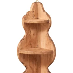 Mensola Angolare Muro Tiglio 22x22x90 Cm Made In Italy Mensole Cucina Salvaspazio Mensole Angolari Muro In Legno Mensole Legno -Wenko Negozio 18030638 4