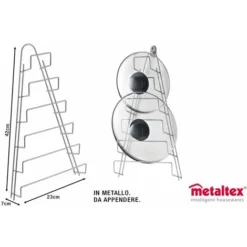 PORTACOPERCHI DA APPENDERE CM.23X7X42h MANGO