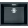 Franke Sirius - Lavello In Tectonite SID 110-50, 525x440 Mm, Nero 125.0363.789