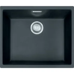 Franke Sirius - Lavello In Tectonite SID 110-50, 525x440 Mm, Nero 125.0363.789