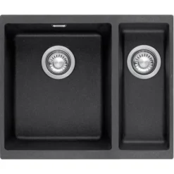 Franke Sirius - Lavello In Tectonite SID 160, 560x440 Mm, Nero 125.0363.804