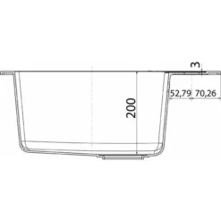 Franke Sirius - Lavello In Tectonite SID 610, 560x530 Mm, Nero 114.0264.011 -Wenko Negozio 19939804 4