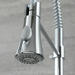 Rubinetto Miscelatore Monocomando Lavello Cucina Con Doccia -Wenko Negozio 2133151 4