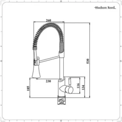 Rubinetto Miscelatore Monocomando Lavello Cucina Con Doccia -Wenko Negozio 2133151 5