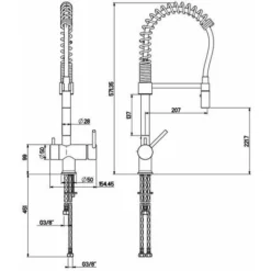 Miscelatore Lavello Cucina Per Acqua Depurata Gattoni 0196/PCC0 Cromo -Wenko Negozio 24449454 4