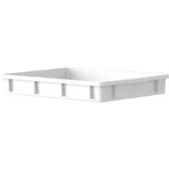 Cassa Chiusa Sovrapponibile Per Alimenti Modello Light Box 19 Litri - Bianco Neutro - Mobil Plastic