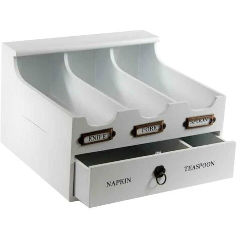 Portaposate Cucina 3 Scomparti Con Cassetto Portatovaglioli E Porta Cucchiaini 1 Portaposate Cucina 3 Scomparti Con Cassetto Portatovaglioli E Porta Cucchiaini