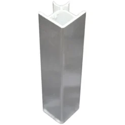 Angolo 90° Zoccolo Cucina In Alluminio Altezza 10 - 12 - 15 Cm Interno O Esterno Altezza: Cm 10