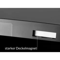 Monzana Cestino Automatico Con Sensore30L/40L/56L Pattumiera Cucina Automatica Display LED Argento - 30 Litri -Wenko Negozio 27366163 5