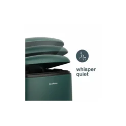 Pattumiera Da Cucina A Pedale Acciaio Inox N ° 863 Grande Capacità Di 40 L, Verde Scuro -Wenko Negozio 27609330 3