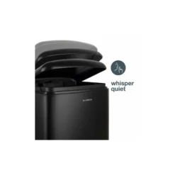 Pattumiera Da Cucina A Pedale Acciaio Inox N ° 867 Grande Capacità Di 40 L, Nera -Wenko Negozio 27609331 4