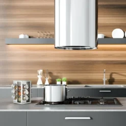 Relaxdays Portaspezie Girevole Con 12 Barattoli, Organizer Rotante A 360° Salvaspazio, In Acciaio, HxD 22x19 Cm, Argento -Wenko Negozio 27614579 5