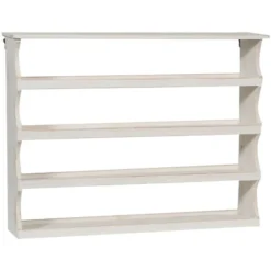 Piattaia In Legno Da Parete 67x13x50 Cm Made In Italy Piattaia Shabby In Legno Massello Piattaia Shabby Chic Da Parete