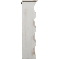 Piattaia In Legno Da Parete 67x13x50 Cm Made In Italy Piattaia Shabby In Legno Massello Piattaia Shabby Chic Da Parete -Wenko Negozio 28068541 4