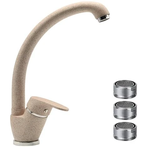 Ogomondo Miscelatore Avena 2 Oslo Orientabile In Ottone Per Cucina Con 3 Aeratori Di Ricambio 1 Ogomondo Miscelatore Avena 2 Oslo Orientabile In Ottone Per Cucina Con 3 Aeratori Di Ricambio