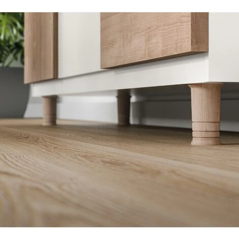 Gamba In Legno Per Mobili Stile Funzionale Fatto In Faggio Finitura Grezza Progetti Di Restauro Fai-da-te Misure 5353100mm Altezza: 10 Cm Facile Installazione Imbullonata 1 Unità 3 Gamba In Legno Per Mobili Stile Funzionale Fatto In Faggio Finitura Grezza Progetti Di Restauro Fai-da-te Misure 5353100mm Altezza: 10 Cm Facile Installazione Imbullonata 1 Unità - immagine 3