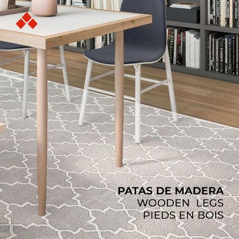 Gamba In Legno Per Mobili Stile Funzionale Fatto In Faggio Finitura Grezza Progetti Di Restauro Fai-da-te Misure 5353100mm Altezza: 10 Cm Facile Installazione Imbullonata 1 Unità 4 Gamba In Legno Per Mobili Stile Funzionale Fatto In Faggio Finitura Grezza Progetti Di Restauro Fai-da-te Misure 5353100mm Altezza: 10 Cm Facile Installazione Imbullonata 1 Unità - immagine 4