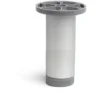 Gamba Rotonda Per Mobili Stile Funzionale In Alluminio Finitura Anodizzata Opaca Progetti Di Restauro Fai-da-te Misure 4040120mm Altezza: 12 Cm Facile Installazione Imbullonata 1 Unità