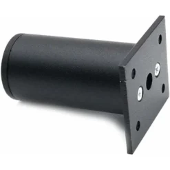 Set Di 4 Gambe Per Mobili Regolabili Nere Opache 38x80mm Gambe Per Mobile TV In Lega Di Alluminio Per Tavolino Da Caffè, Gamba Di Supporto Per Divano -Wenko Negozio 31869539 4