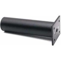 Set Di 4 Gambe Per Mobili Regolabili Nere Opache 38x150mm Lega Di Alluminio Mobile TV Gambe Di Supporto Per Tavolino Gambe Di Supporto Per Divano -Wenko Negozio 31869566 3