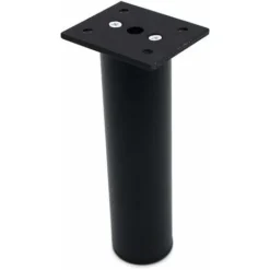 Set Di 4 Gambe Per Mobili Regolabili Nere Opache 38x150mm Lega Di Alluminio Mobile TV Gambe Di Supporto Per Tavolino Gambe Di Supporto Per Divano -Wenko Negozio 31869566 4