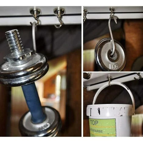 Gancio Magnetico Forza 34 Kg Ganci Magnetici Al Neodimio Ganci Magnetici Extra Forti 6 Pezzi 5 Gancio Magnetico Forza 34 Kg Ganci Magnetici Al Neodimio Ganci Magnetici Extra Forti 6 Pezzi - immagine 5