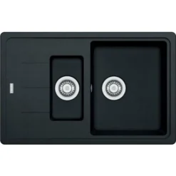 Franke Basis - Lavello In Fragranite BFG 651-78, 780x500 Mm, Onice 114.0285.215