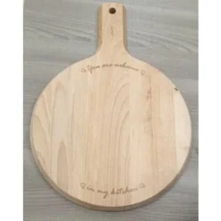 Tagliere In Legno Di Faggio Con Incisione A Laser 45x32cm Per Servire Salumi