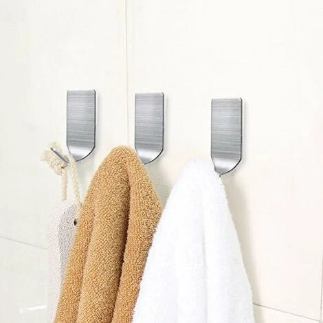 Ganci Robusti Ganci Da Parete Ganci Da Parete Impermeabili In Acciaio Inossidabile Per Abiti Porta Accappatoio Portachiavi Portachiavi Borse Natalizie Luci-Cucina Per La Casa Confezione Da 8 5 Ganci Robusti Ganci Da Parete Ganci Da Parete Impermeabili In Acciaio Inossidabile Per Abiti Porta Accappatoio Portachiavi Portachiavi Borse Natalizie Luci-Cucina Per La Casa Confezione Da 8 - immagine 5