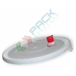 Coperchio In Plastica (PP), Sigillo Di Garanzia E Bocchello Per Secchio Conico 30 Lt (VDR30000)