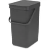 Pattumiera 12l Grigio - 109805 - Brabantia